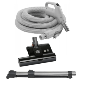 Clean obsessed Central vac kit with 35 hose and 15" power nozzle