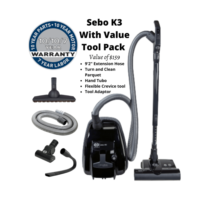 Sebo K3 with Value Tool Pack-2