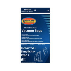 Simplicity Type J and Riccar SL+ Vacuum Bags