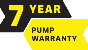 Karcher 7 year pump warranty 